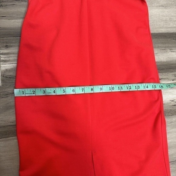 NWT Lovers + Friends Rosa Cocktail Dress Halter Keyhole Gown Cut Out Red Size L - Picture 8 of 9